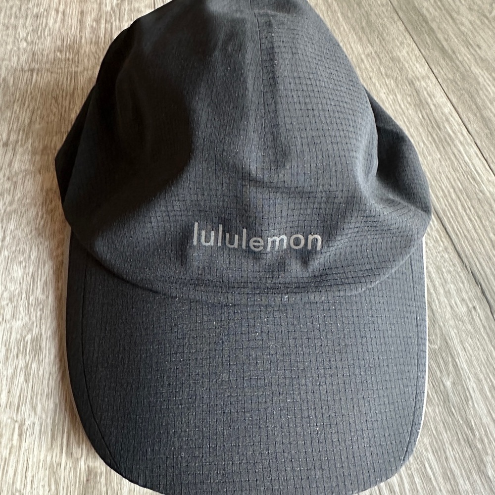 Lululemon Black Athletic Cap